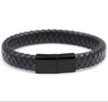 Läderarmband med magnetlås – rustik balans