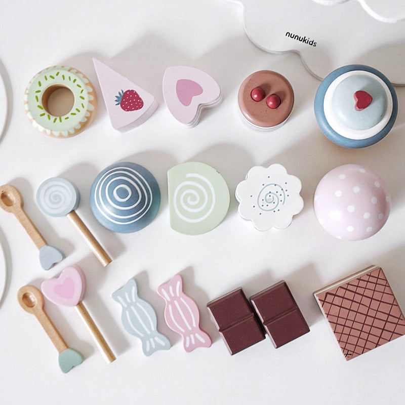 Skapa söta stunder - Trätårtor och fikalek för små händer