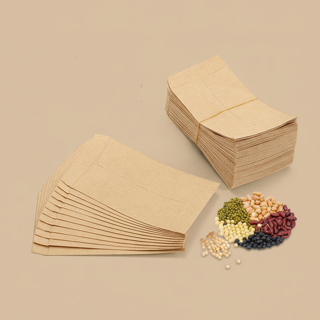 Fröpåsar i naturfärgat papper – skydda och bevara dina frön