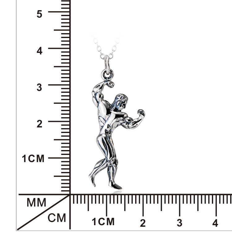 Herkules silverhalsband som symboliserar oövervinnerlig styrka.