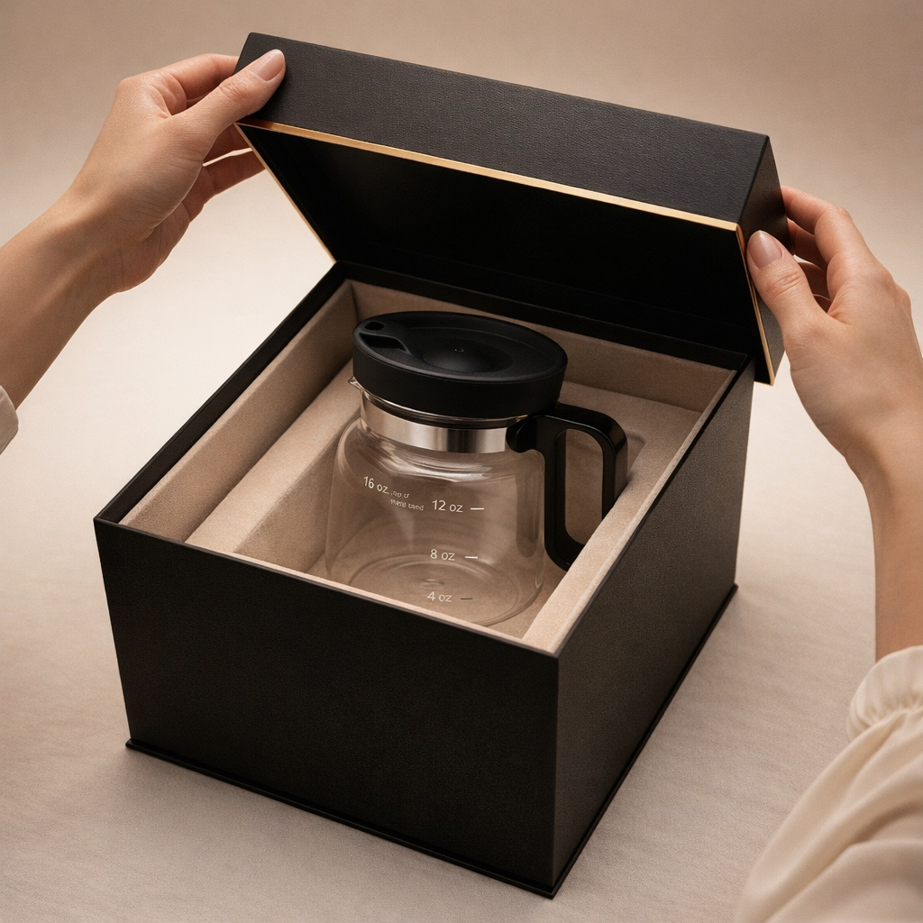 Mini-Kaffekanna i glas | För dig som tar morgonkaffet på allvar