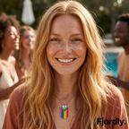 Pridehalsband i rostfritt stål | Symbol för kärlek & stolthet
