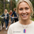 Pridehalsband i rostfritt stål | Symbol för kärlek & stolthet