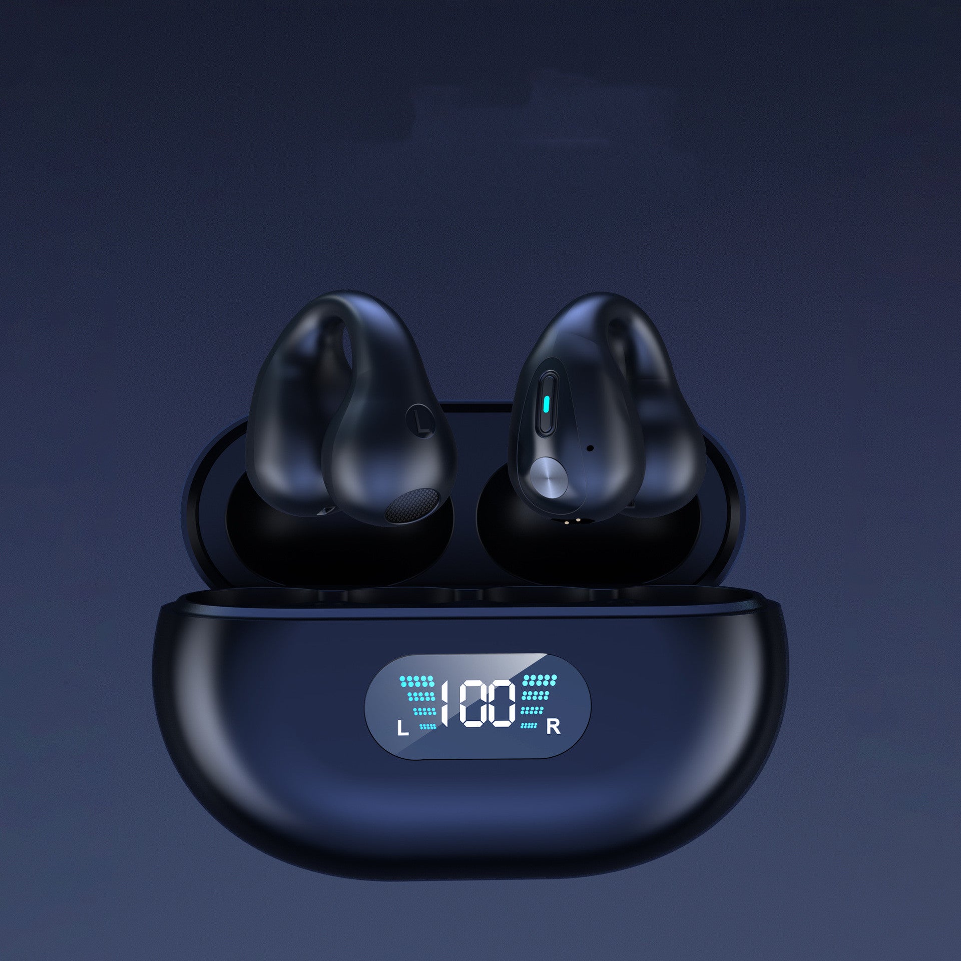 Touchhörlurar med ear-clip-design