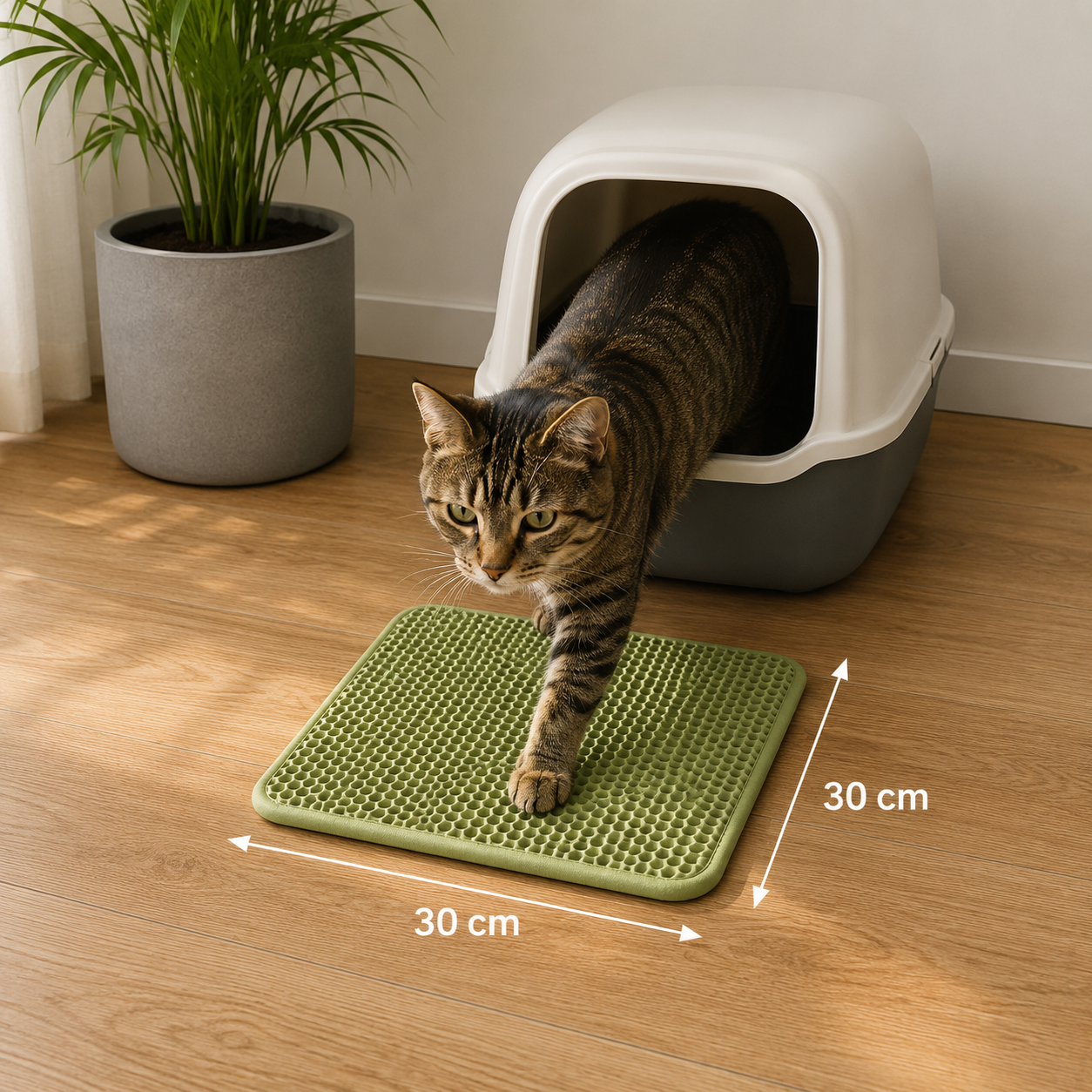 Kattlådematta | Vatten- och smutsavvisande