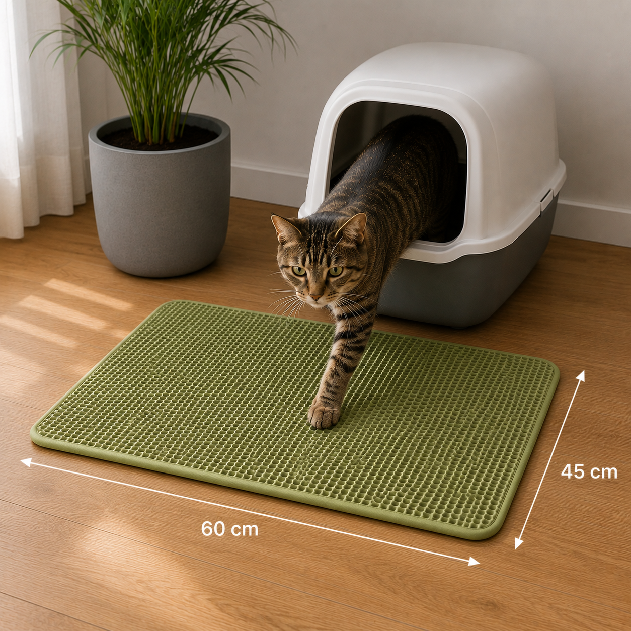 Kattlådematta | Vatten- och smutsavvisande