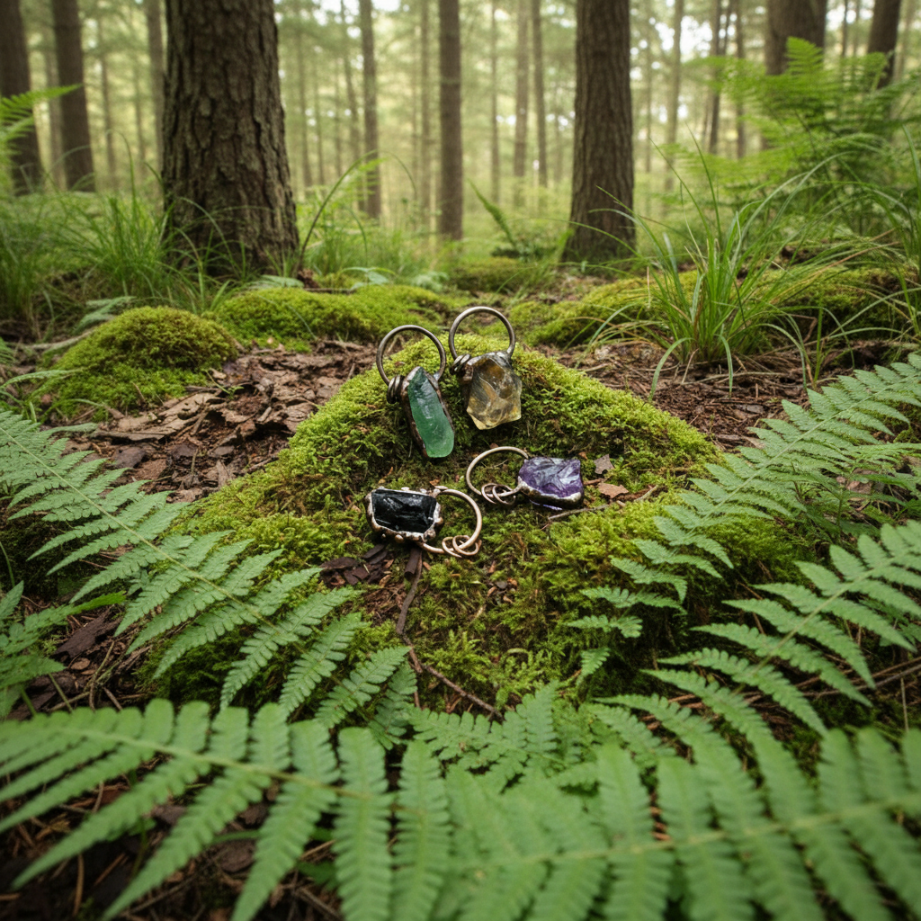 Oförädlat kristallhalsband - naturens skönhet i sin renaste form och med unik energi