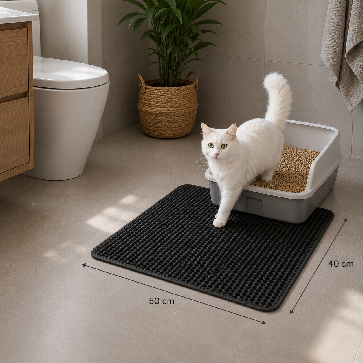 Kattlådematta | Vatten- och smutsavvisande
