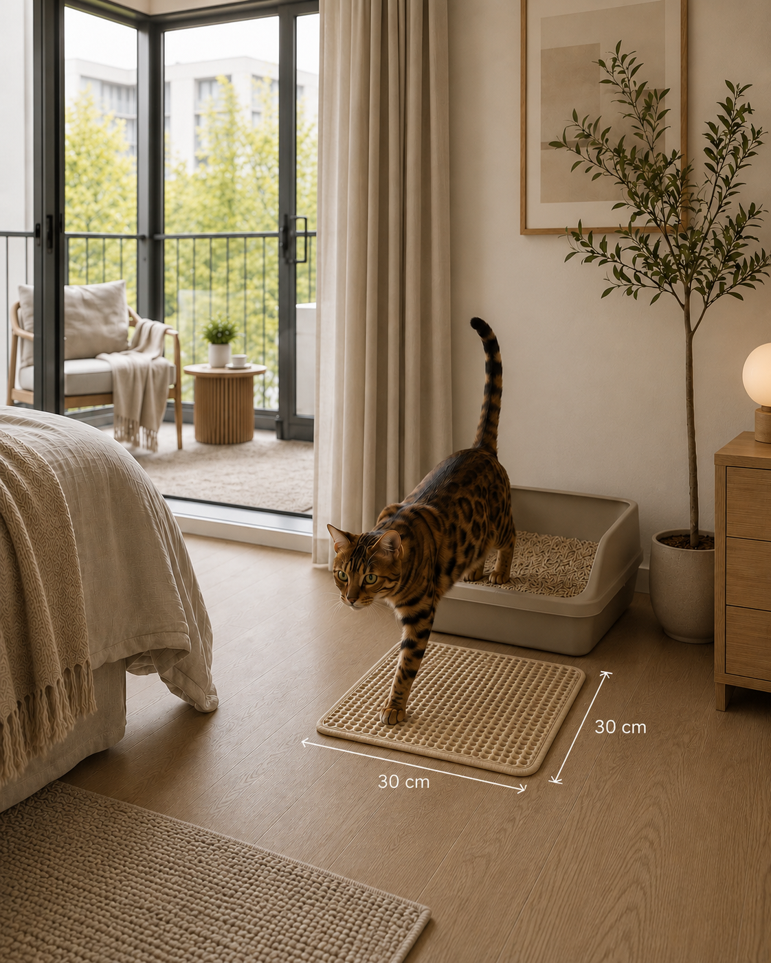 Kattlådematta | Vatten- och smutsavvisande