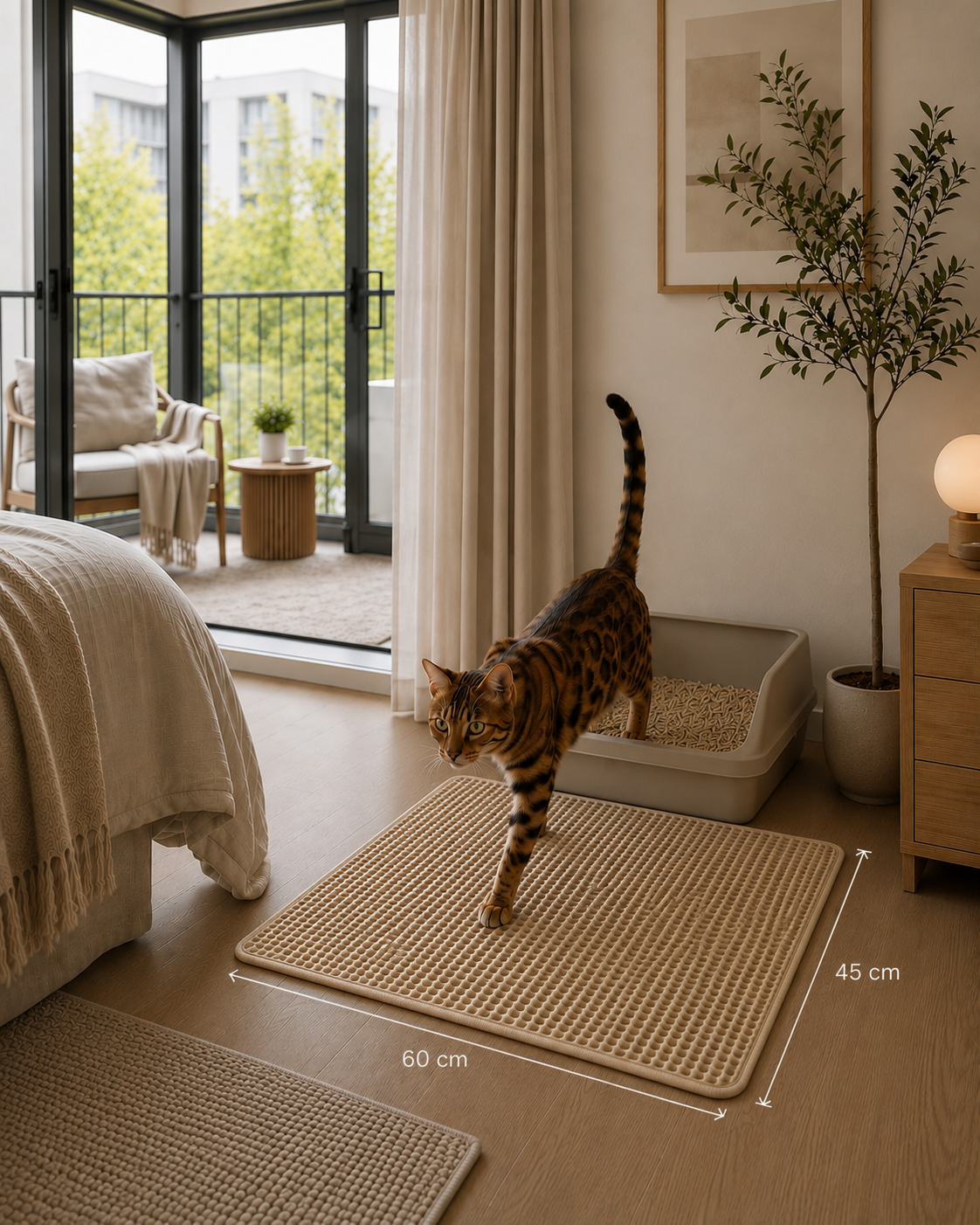 Kattlådematta | Vatten- och smutsavvisande