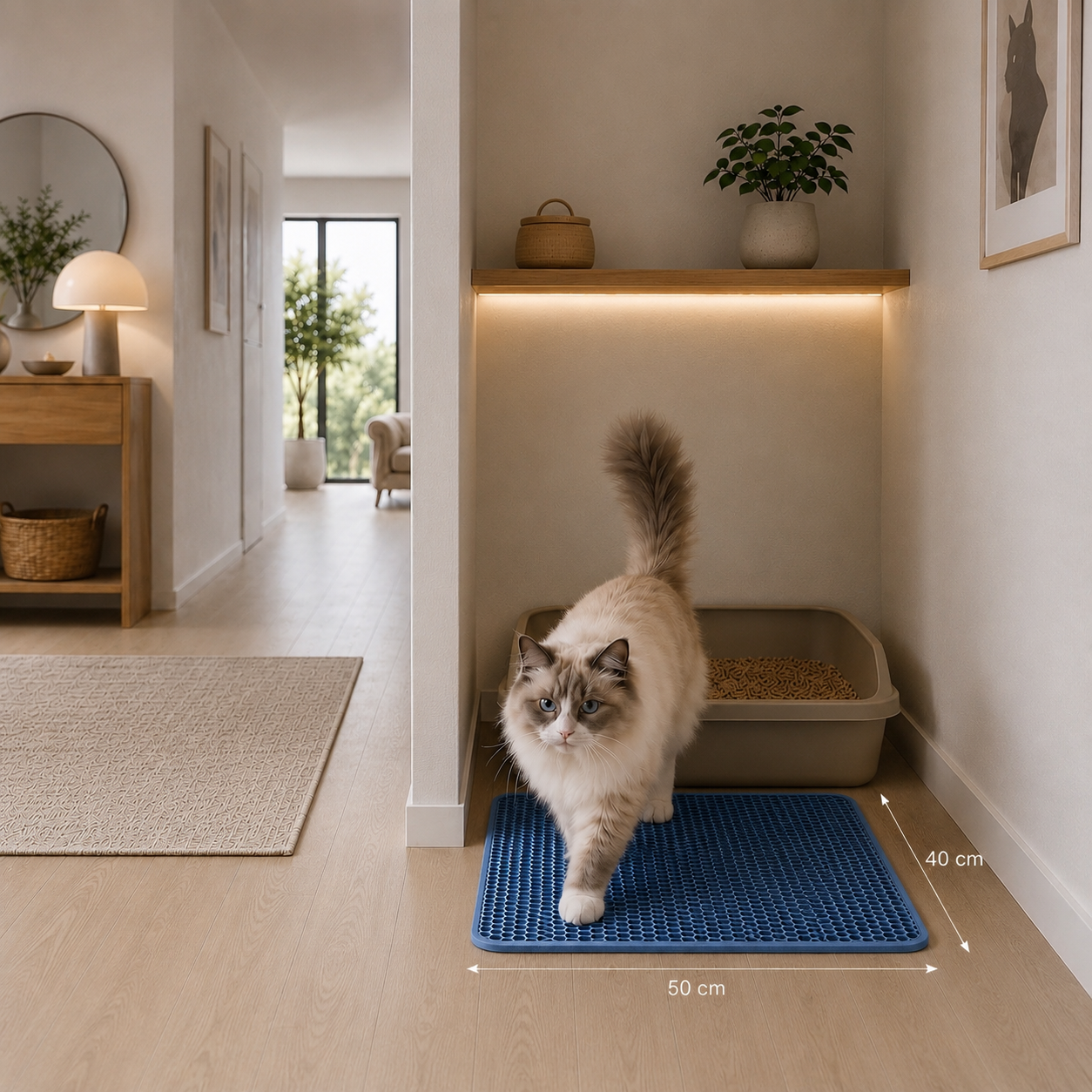 Kattlådematta | Vatten- och smutsavvisande