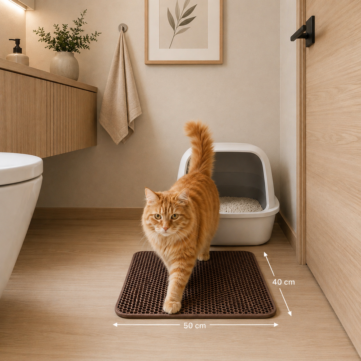 Kattlådematta | Vatten- och smutsavvisande
