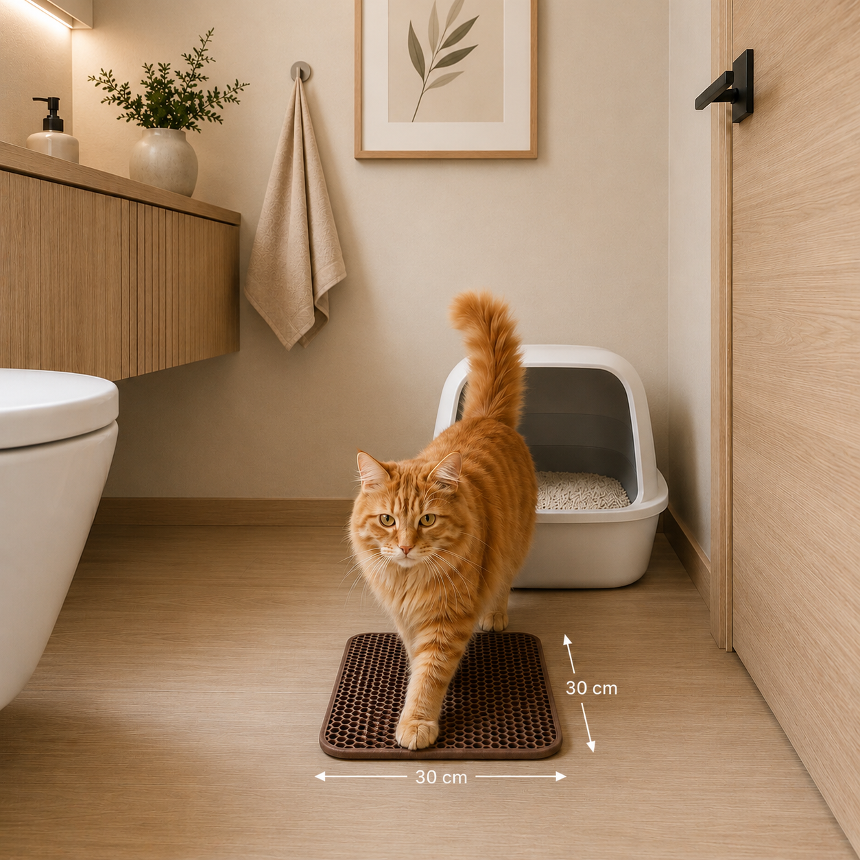 Kattlådematta | Vatten- och smutsavvisande