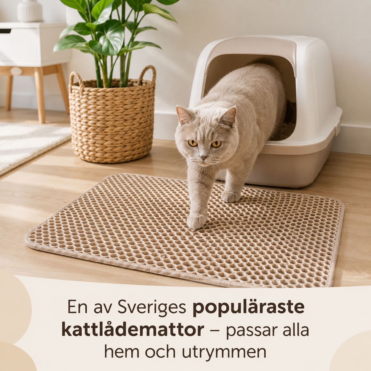 Kattlådematta | Vatten- och smutsavvisande