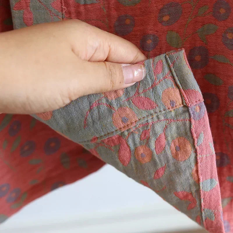 Elegant kimono i vackert vävd bomull | Känn dig gudomlig