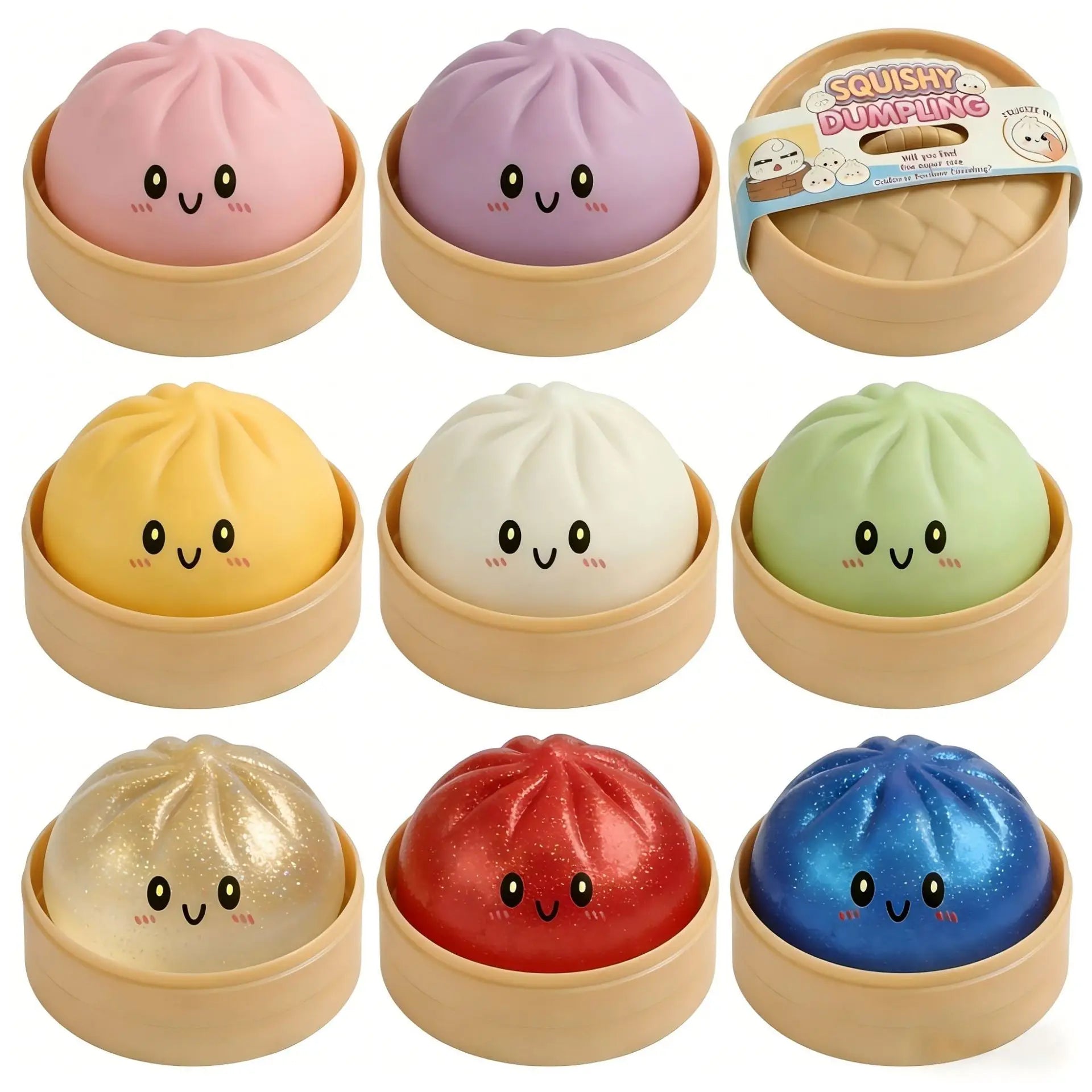 Årets viralaste Squishy Dumpling | välj din favorit!