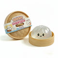 Glittrig och transparent squishy dumpling 